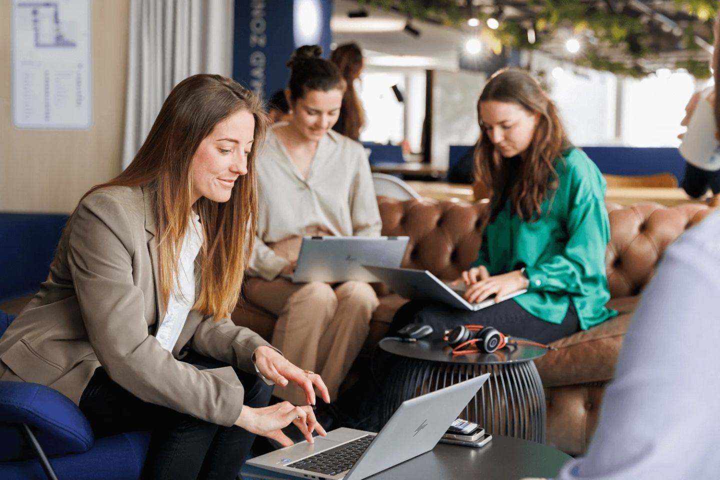 Women employees working at Wavestone