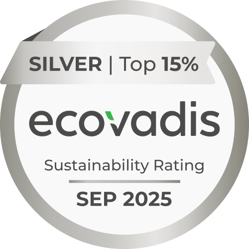 Ecovadis Silver level certification