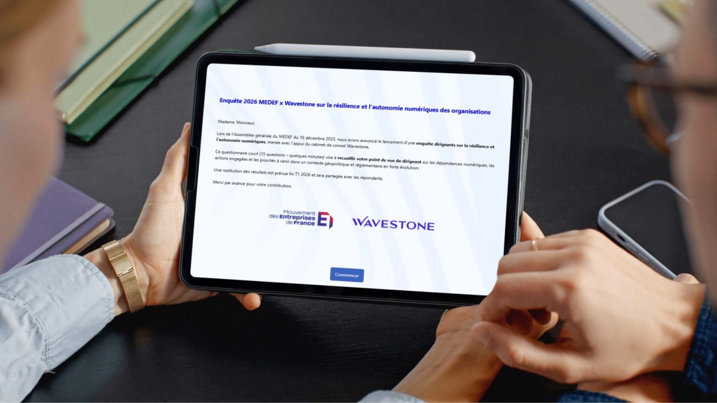 Souveraineté et résilience numériques