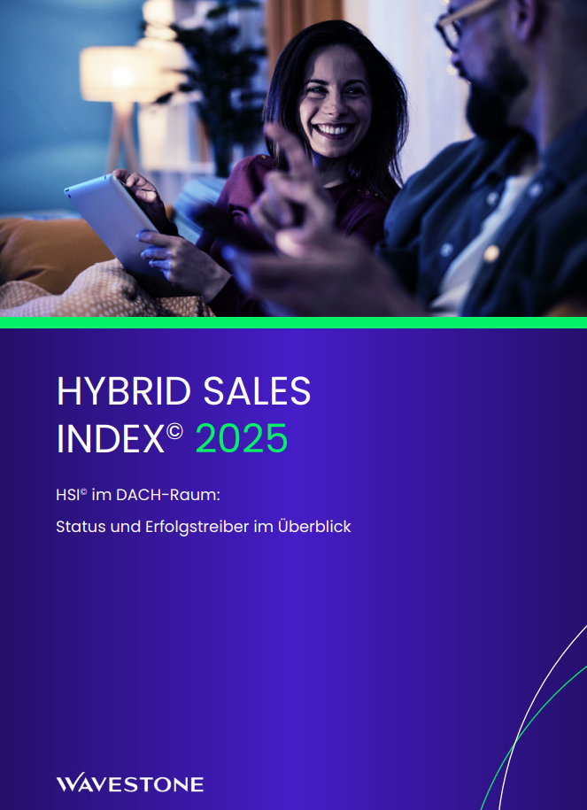 Wavestone Hybrid Sales Index HSI 2025 Titelbild