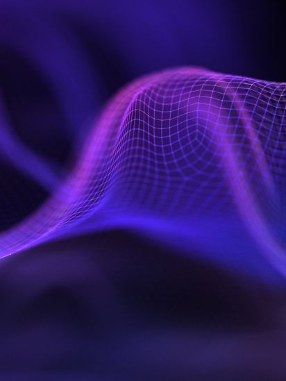 digital network purple wave