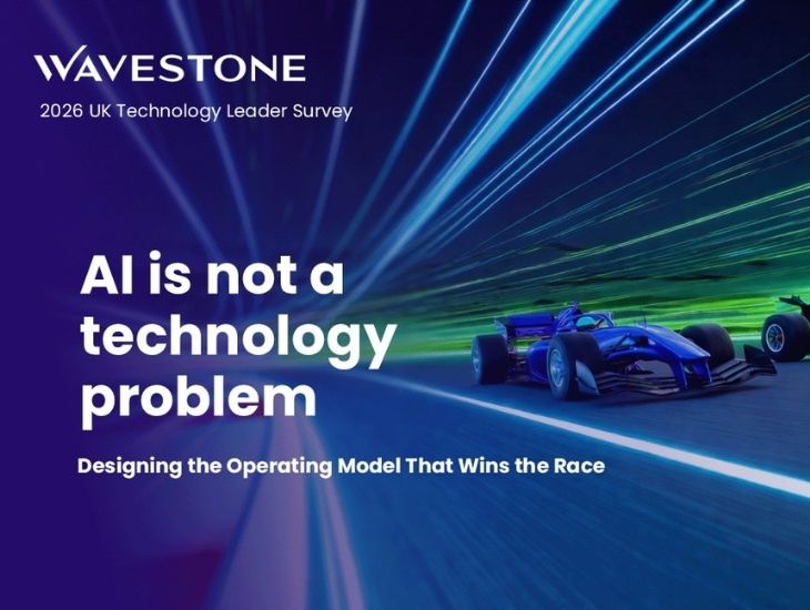 AI Tech survey cover race car